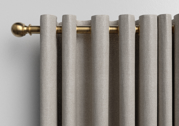 San Remo (Blackout), Soft Tan - Made to Measure Curtains - Image 10